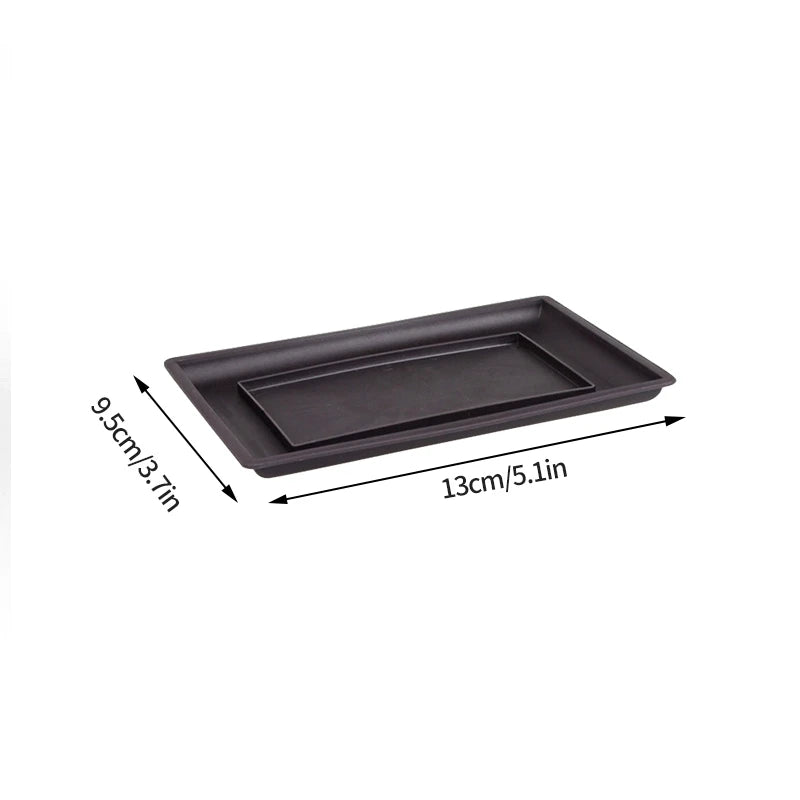 Bonsai Pots for Succulents Bonsai Vase Rectangle Plant Pots for Plants Outdoor Garden Pot Flowerpots Tray Garden Supplies
