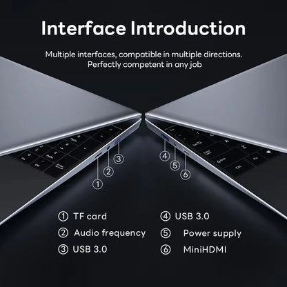 Windows 11 15.6" Ultra Slim Portable Laptop intel Core  i9-9900U 16GB RAM 1TB 2TB SSD Fingerprint Office Gaming Laptop PC