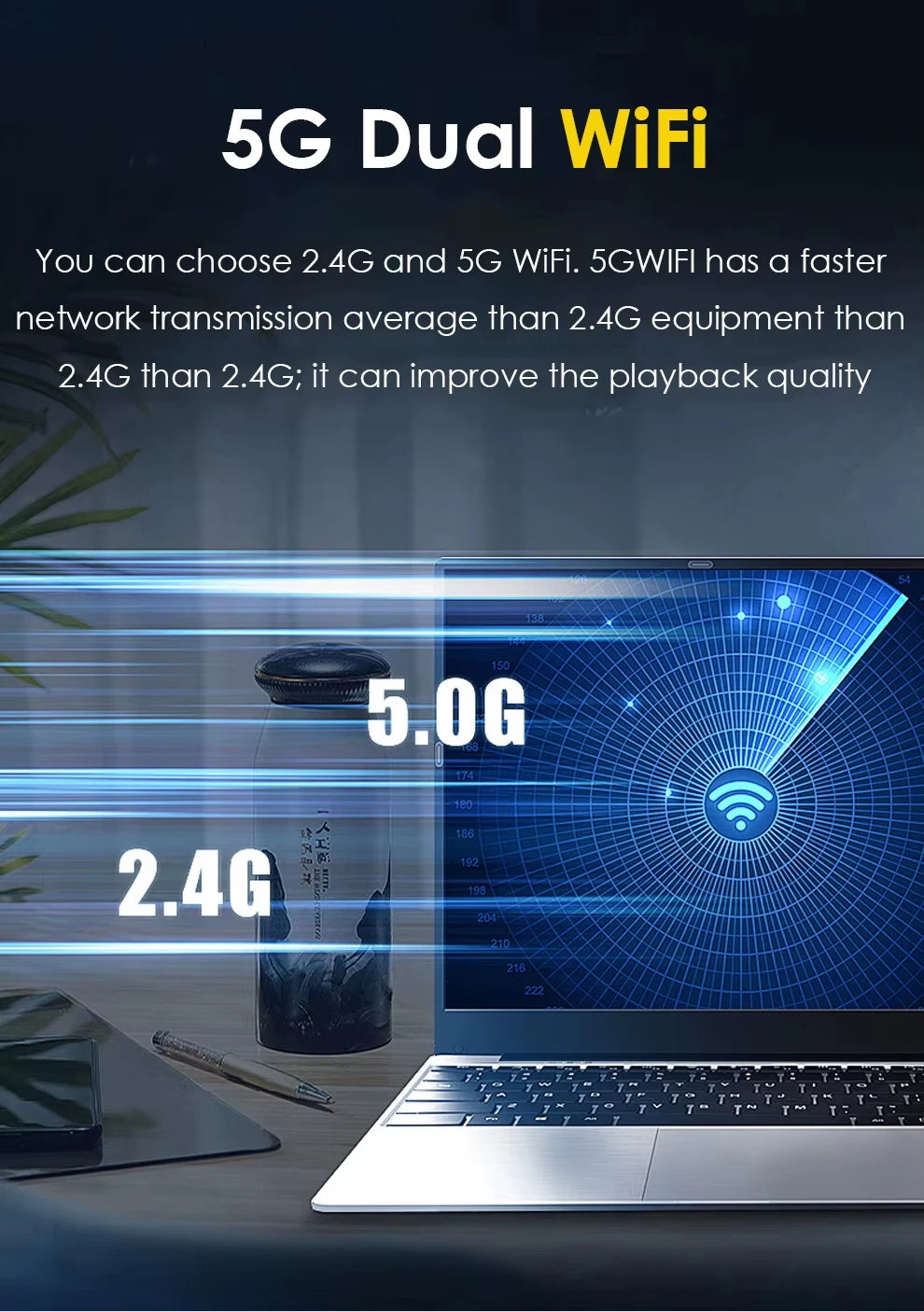Windows 11 15.6" Ultra Slim Portable Laptop intel Core  i9-9900U 16GB RAM 1TB 2TB SSD Fingerprint Office Gaming Laptop PC