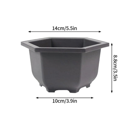 Bonsai Pots for Succulents Bonsai Vase Rectangle Plant Pots for Plants Outdoor Garden Pot Flowerpots Tray Garden Supplies