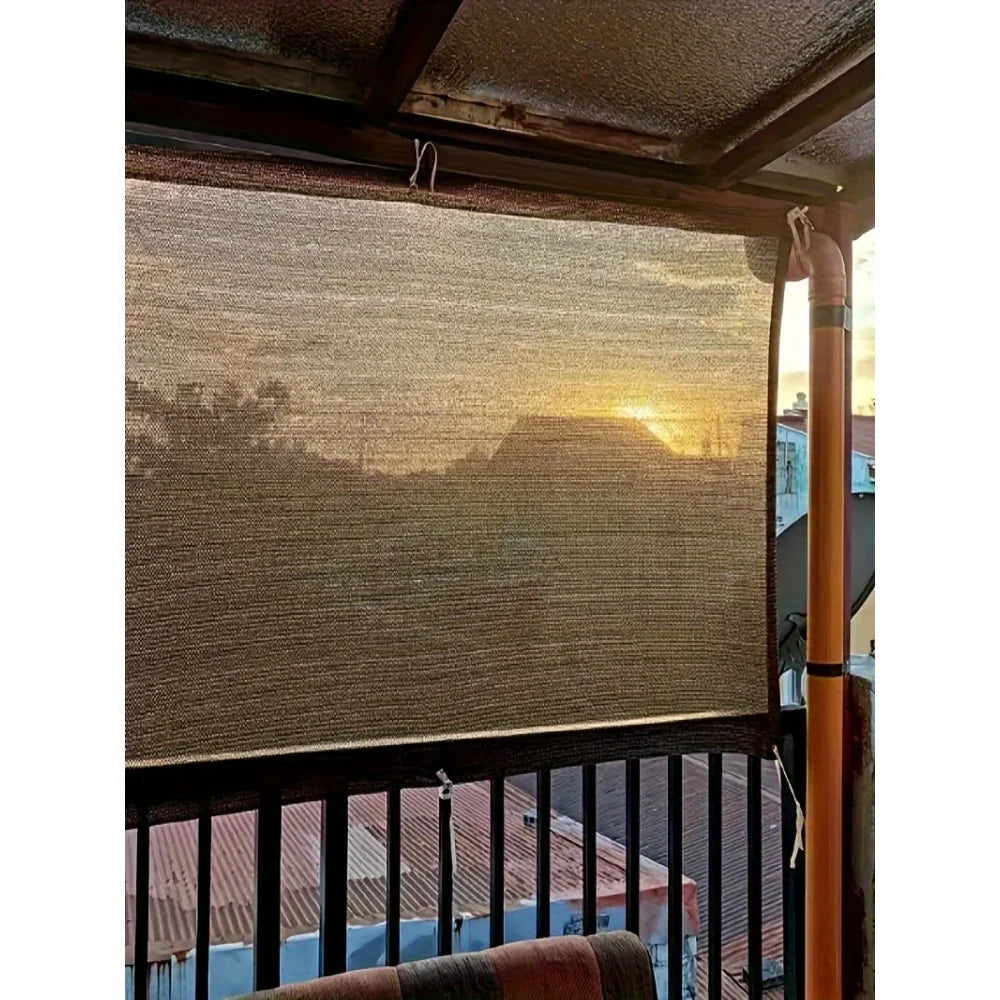 Sunshade Net - Thick Anti-Aging Outdoor Canopy for Patio, Garden, and Camping, 51-60% Shade Rate, Durable Mesh Fabric