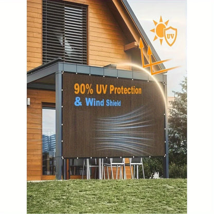 Sunshade Net - Thick Anti-Aging Outdoor Canopy for Patio, Garden, and Camping, 51-60% Shade Rate, Durable Mesh Fabric