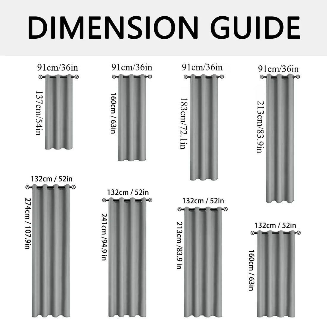 2pcs Modern 100% Blackout Curtain with Coated Lining, Curains for Bedroom, Living Room, Dining Room, Bathroom, Home Decor