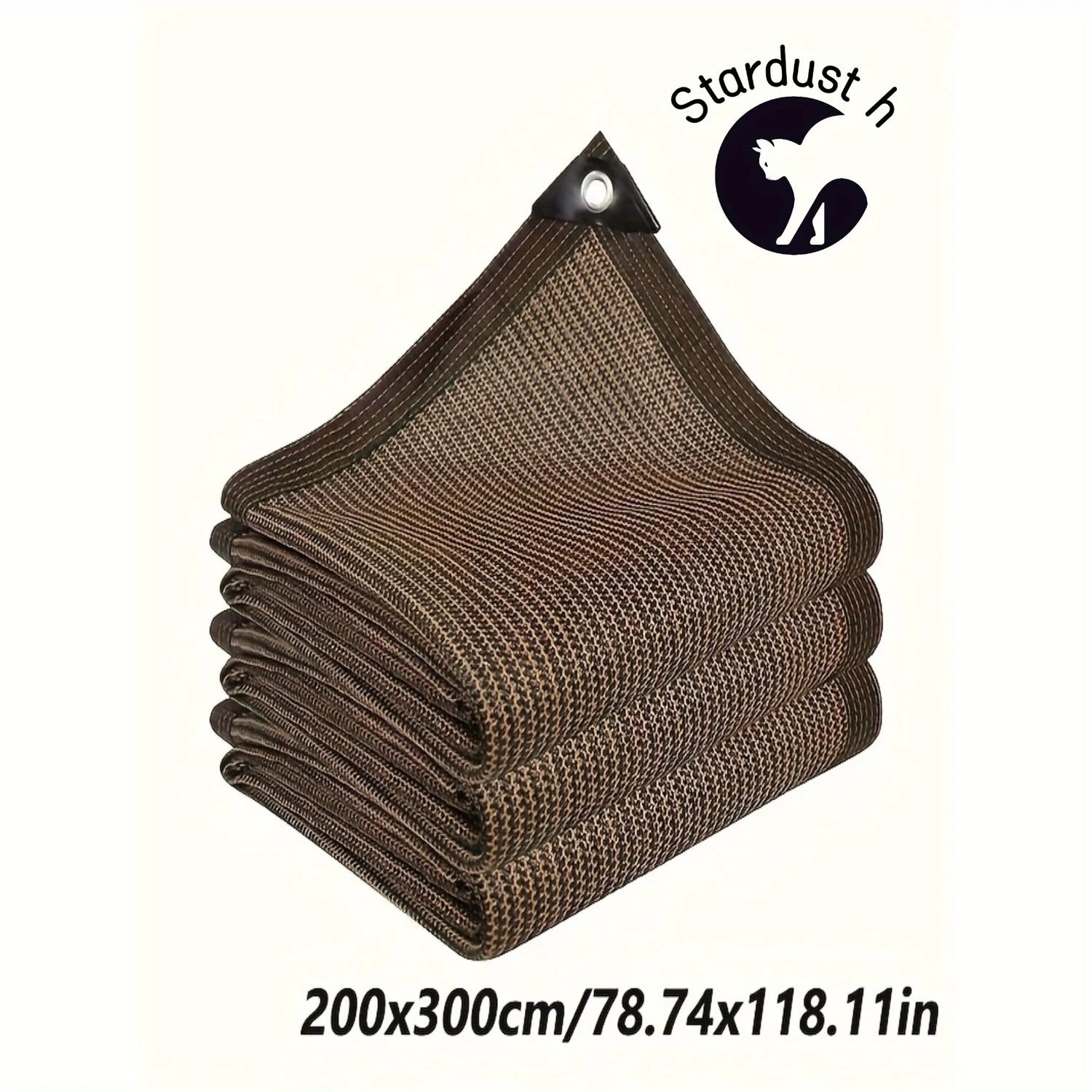 Sunshade Net - Thick Anti-Aging Outdoor Canopy for Patio, Garden, and Camping, 51-60% Shade Rate, Durable Mesh Fabric